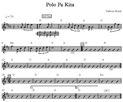 Polo Pa Kita in D Major - Various Artist - Chord